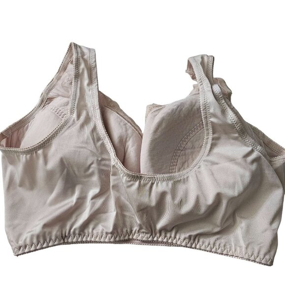 Rhonda Shear Blush  Pink Style 676 Shapewear Leisure Bra in Size 3X - Picture 2 of 7